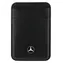 Mercedes PU Leather černá / Peněženka / MagSafe / na karty