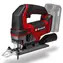 Einhell Power X-Change TE-JS 18/100 Li-Solo červená/černá / Přímočará pila / 18 V / bez akumulátoru a nabíječky