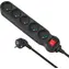 Maclean Energy MCE184 černá / Přepěťová ochrana / 5 zásuvek / 3 m