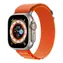 Devia Deluxe Sport5 44/45/49mm oranžová / Řemínek pro Apple Watch / Nylonový / Nastavitelný