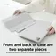 Elago Magnetic Folio Case světle šedá / Pouzdro / Apple iPad Pro 11" (M4/M5) / Magnetické