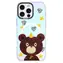 Devia Canvas Series Starry Bear / Magnetický kryt / MagSafe / Apple iPhone 16 Pro Max