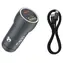 Devia Xtreme Speed Series tmavě šedá / Nabíječka do auta / 48W / USB-C kabel 1 m