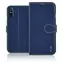 Fonex Book Identity pouzdro typu kniha pro Xiaomi Redmi 9A a 9AT modrá / Pouzdro