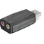 Speed Link VIGO černá / Zvuková karta / USB / Externí