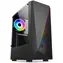 1stCOOL SHARK 2 černá / PC skříň / Middle Tower / Bez zdroje / USB 3.0 / RGB ventilátor / tvrzené sklo