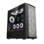 1stCOOL MiddleTower Wind Storm černá / PC skříň / Bez zdroje / 2x USB & 1x USB 3.0 / Tvrzené sklo
