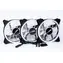 1stCOOL AURA EVO 1 ARGB / Sada ventilátorů / 120 mm / 3 ks / ARGB / řadič