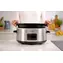 Crockpot CSC112X stříbrná / Pomalý hrnec / 6,5 l / 220 W / dotykové ovládání