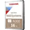 Toshiba N300 MN11ACA16TS 16TB / HDD / 3.5" / SATA 6 Gb/s / 512MB cache / 7 200 rpm / Interní
