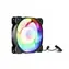 1stCOOL Statický RGB ventilátor 12cm / Ventilátor / 120mm / RGB / 3+4pin