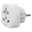 Gembird A-AC-EUMINTF / Cestovní adaptér / do EU zásuvky / 15 A / 3750 W