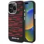Mercedes AMG Silicone Graphics MagSafe černá / Zadní kryt pro Apple iPhone 16 Pro Max / silikon