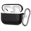 Tech-Protect Silicone Hook Case černá / Pouzdro / pro Apple AirPods Pro 3 / silikonové s karabinou