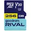GOODRAM RIVAL M3AA microSDXC 256 GB + SD adaptér / Paměťová karta / Class 10 / UHS-I U3 / V30 / R: 100 MB/s