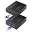 PremiumCord USB 2.0 extender 4-port / Extender / do 150 m / Cat5-5e-6
