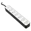 Tracer PowerGear Zebra / Prodlužovací kabel / 6 zásuvek / 1,5 m / max. 2300 W