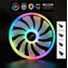 1stCOOL AURA EVO ARGB PWM Ring 200mm / Ventilátor / ARGB / PWM / 1000 RPM / 53,3 CFM