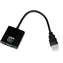 iBox IAHV01 černá / Adaptér HDMI na VGA / HDMI (M) - D-Sub VGA (F) / Full HD 1080p