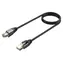 Unitek patch kabel Cat.8 2m černá / Patch kabel / S/FTP / RJ45 - RJ45
