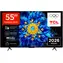 55" TCL 55P8L černá / Televize / QLED / Mini LED / 4K UHD / 144Hz / Google TV