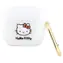 Hello Kitty Pouzdro 3D Kitty Head pro AirPods 3 bílá / Pouzdro / AirPods 3 / Silikon