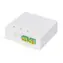 Digitus FTTH přípojková skříň bílá / Přípojková skříň / 2x LC/APC Duplex / Singlemode / IP45 / 80x80x30 mm