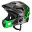 ROCKBROS Dětská cyklistická helma TS-61 zelená / Velikost M (54–57 cm) / Snímatelná brada