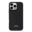 Audi Silicone černá / Kryt pro Apple iPhone 16 Pro Max