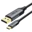 Tech-Protect UltraBoost černá / Kabel USB-C na DisplayPort 1.4 / 8K 60Hz / 180 cm