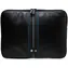 BMW Carbon & Blue Stripe 14" černá / Pouzdro pro notebook / Karbonový vzor / Modrý pruh