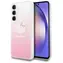 Hello Kitty IML Gradient Electrop Kitty Head růžová / Zadní kryt / pro Samsung Galaxy A55