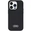 Audi Silicone iPhone 14 Pro černá / Kryt / Silikonový