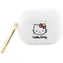 Hello Kitty Pouzdro 3D Kitty Head pro AirPods Pro 2 bílá / Pouzdro / AirPods Pro 2 (2022/2023) / Silikon