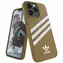 Adidas OR Molded Case PU béžovo-zlatá / Kryt / Apple iPhone 13 Pro, iPhone 13 / PU koženka