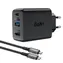 Acefast A17 GaN nabíječka černá / Nabíjecí adaptér s HDMI výstupem / 65W / HDMI 4K 60Hz / USB-C