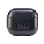 Audi Leather Big Logo pro Apple AirPods 3 černá / Pouzdro / Kůže