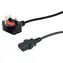 Equip BS1363-C13 černá / Napájecí kabel / 3 m / 250V/10A