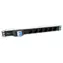 Equip PDU černá / Zásuvková lišta do racku / 1U / 6x Schuko / 16 A / 3500 W