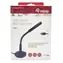 Equip stolní mikrofon USB-A černý / Stolní mikrofon / Plug & Play / Redukce šumu / 1,2 m