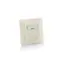 Equip zásuvka pod omítku bílá / Zásuvka pod omítku / Cat6a / 2x RJ45 / 45° / stíněná / 5 ks