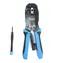 Equip krimpovací kleště RJ45/RJ12/RJ11 černá, modrá / Krimpovací kleště / Ráčna / Kov