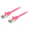 Equip Patch kabel Cat6a S/FTP 30 m růžová / Patch kabel / RJ45-RJ45 / LSZH / PoE+