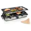 Princess 162645 Raclette 8 Grill Deluxe / Raclette gril / 8 pánviček / otočná deska 42x21cm