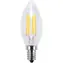 SEGULA LED svíčka 3,2W čirá / LED žárovka / E14 / 270 lm / 2700 K / stmívatelná