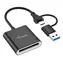 Equip Čtečka CFexpress Type B / Čtečka paměťových karet / USB-C, USB-A / USB 3.2 Gen 2 / 10 Gbps / 900 MB/s