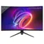 27" LC-Power LC-M27FC černá, červená / Monitor / VA / FHD / 180Hz / zakřivený / FreeSync Premium