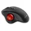 MediaRange MROS263 černá, červená / Bezdrátová trackball myš / 2400 DPI / 7 tlačítek