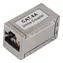 Equip Cat6a 10Gbit RJ45 spojka stříbrná / Spojka / RJ45-RJ45 / 500 MHz / Stíněná