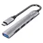 Equip USB-C / USB-C hub / 5v1 / USB 3.2 Gen 1 / PD 100W / 0,15 m